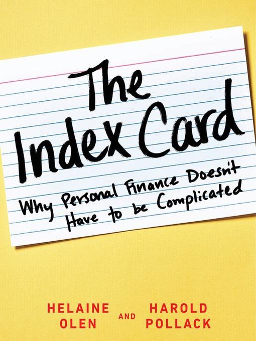 Title details for The Index Card by Helaine Olen - Available